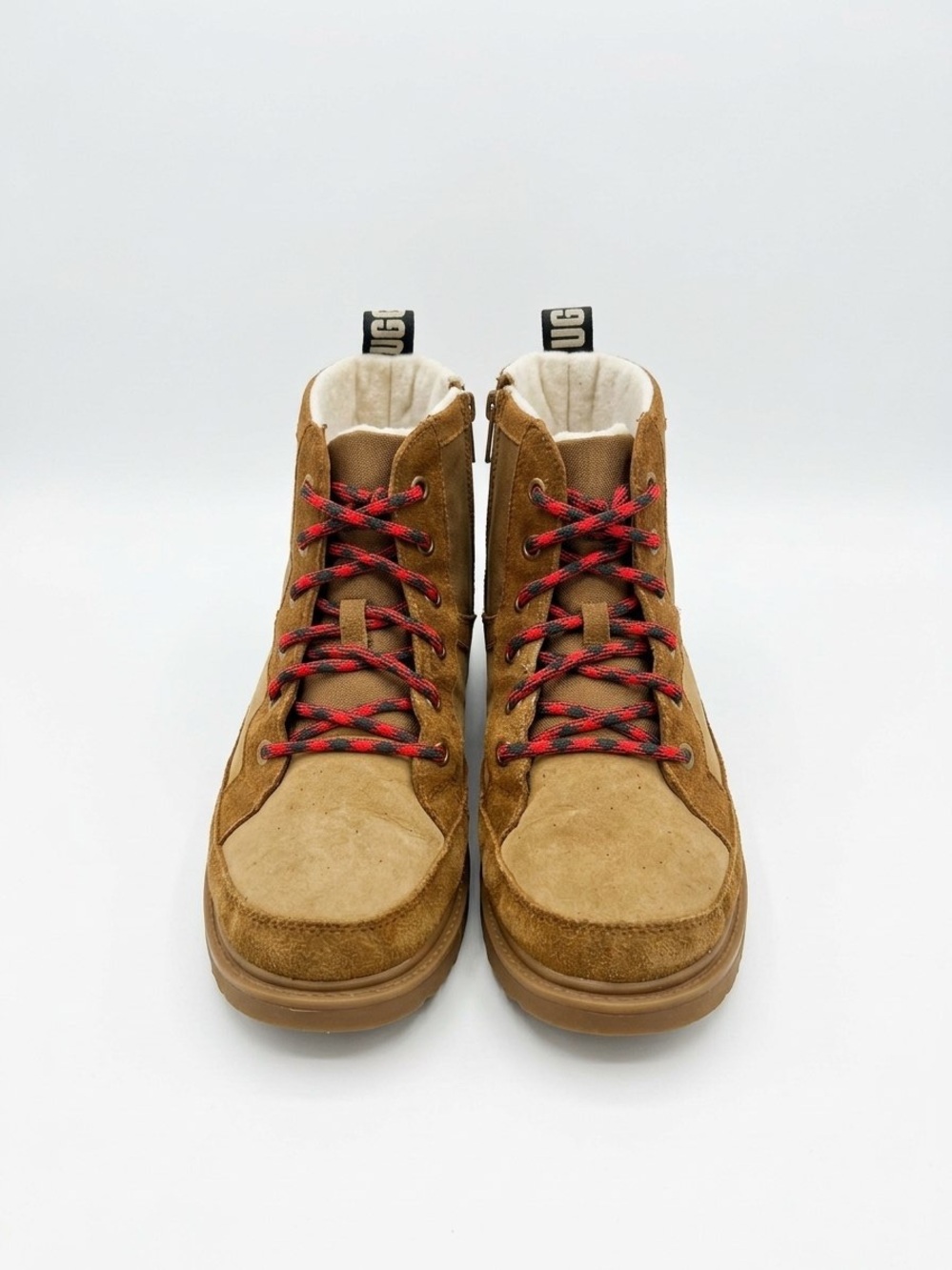 UGG kids Rodley Leather Waterproof Boot Size US 3 (EU 35) Brown